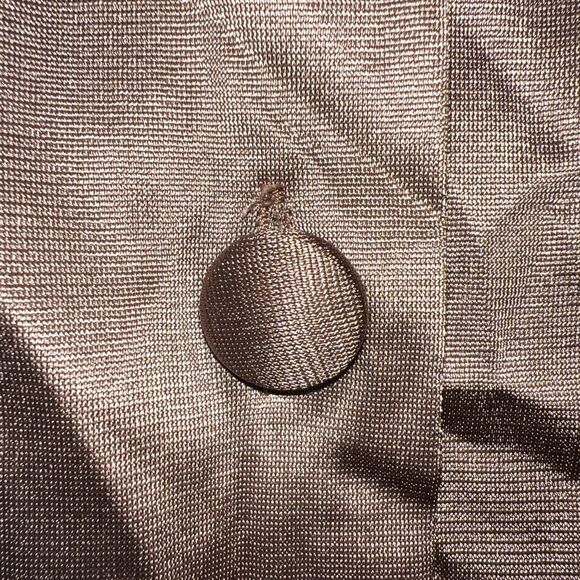 Vanity Fair Petite Vintage 60/70s Button Up Nightgown Nylon Satin Lace USA Made - Picture 7 of 10